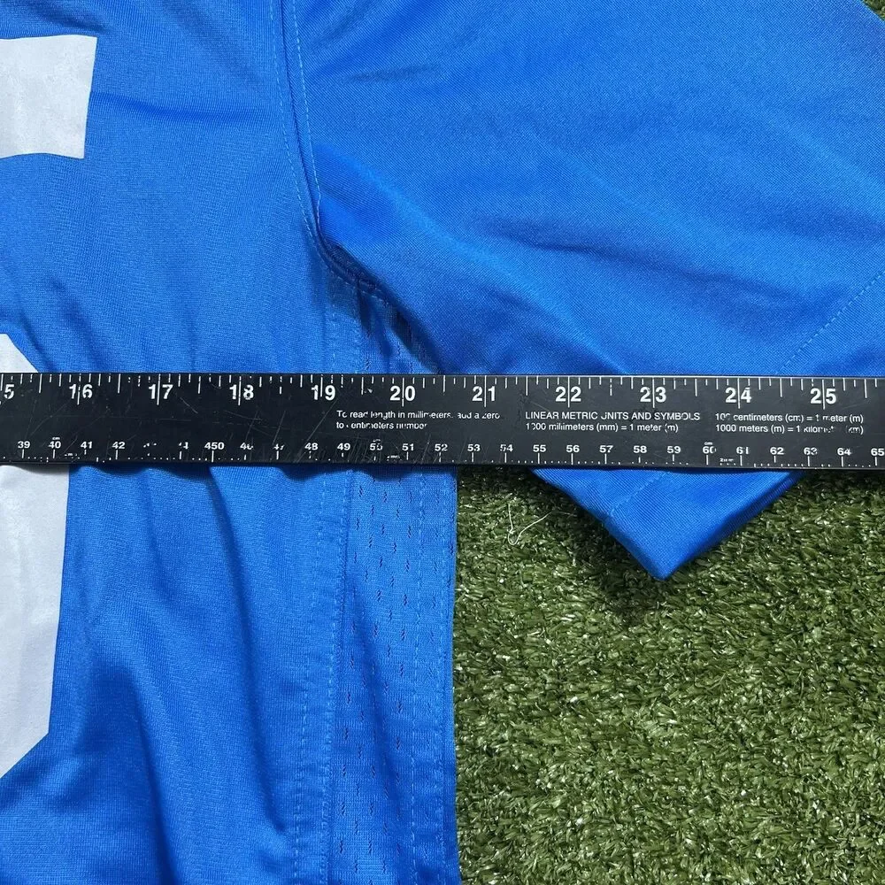 Detroit Lions Blue Joique Bell Jersey #35 Men Size M NWOT
